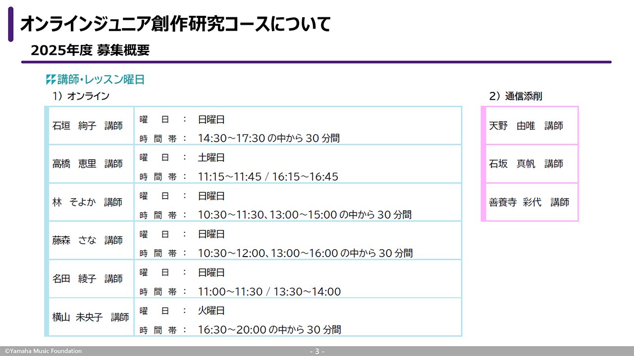[PDFサムネイル画像3]2025年度 募集概要2