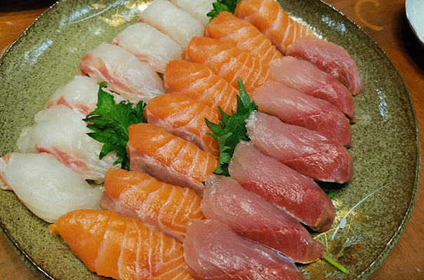趣味で作ったお寿司