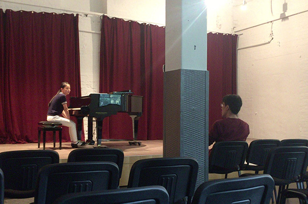 浦壁信二先生とのレッスン、ドイツ エトリンゲンにて