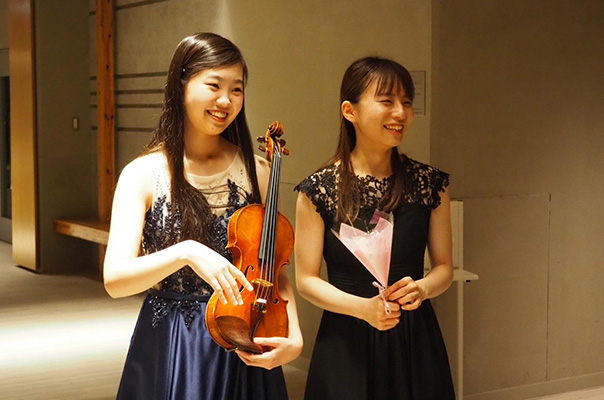弦楽器同期と、演奏会後