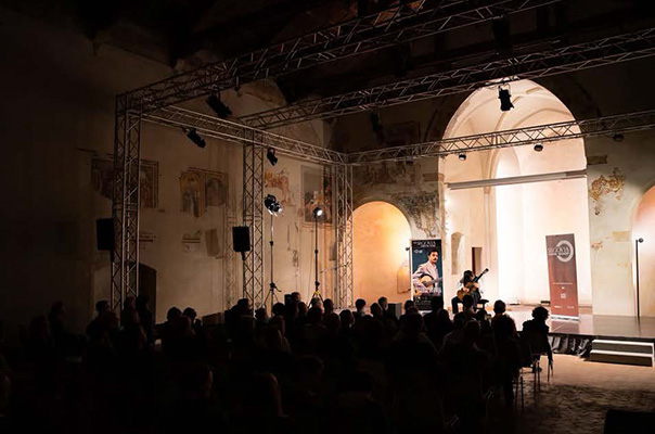 イタリアでのコンサートの写真