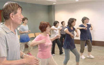 ❷リズムウォーク