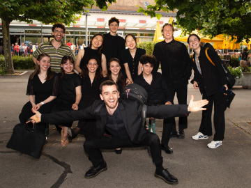 小澤アカデミーでの仲間と