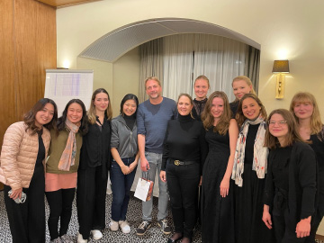 ツェルマット音楽祭の先生と仲間たち