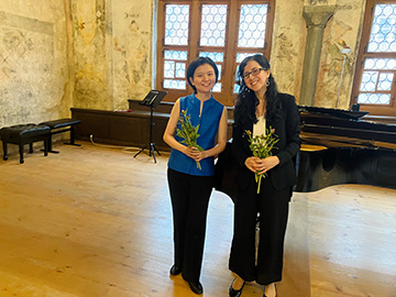 ドイツのアルゴイでデュオリサイタル