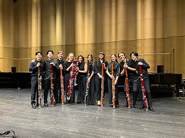 クラスの試演会を終えた後