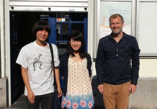  小西佑果　キャンプ参加者と